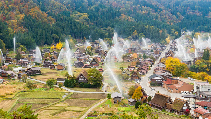 白川郷・五箇山の合掌造り集落