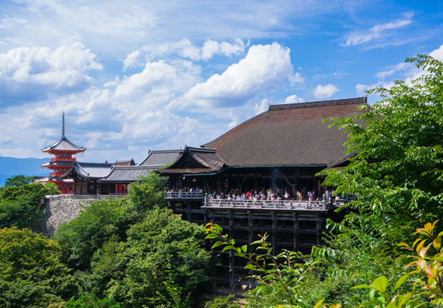 Die Kulturgüter des alten Kyoto(in den Städten Kyoto, Uji, Otsu)