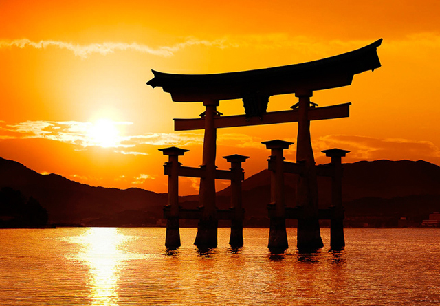 Il tempio shintoista di Itsukushima