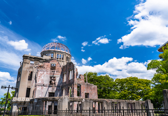 Friedensdenkmal in Hiroshima, Atombomb enkuppel