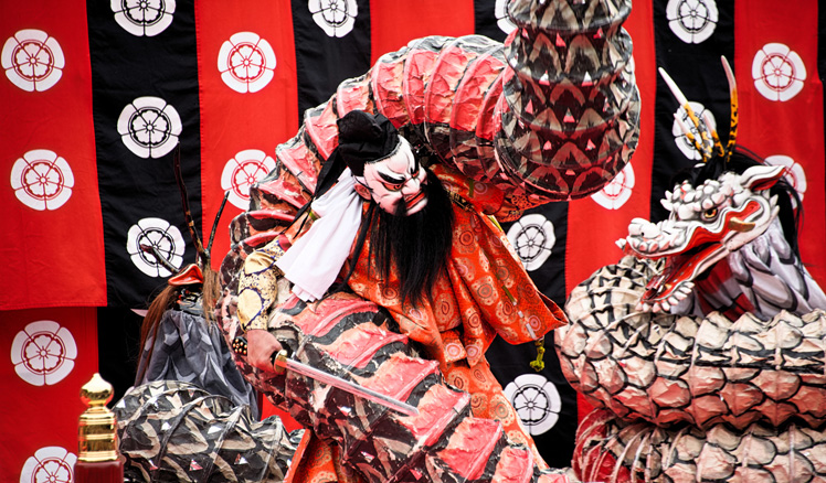 Minas de Prata de Iwami Ginzan e sua Paisagem Cultural Noite de Dança Kagura em Yunotsu